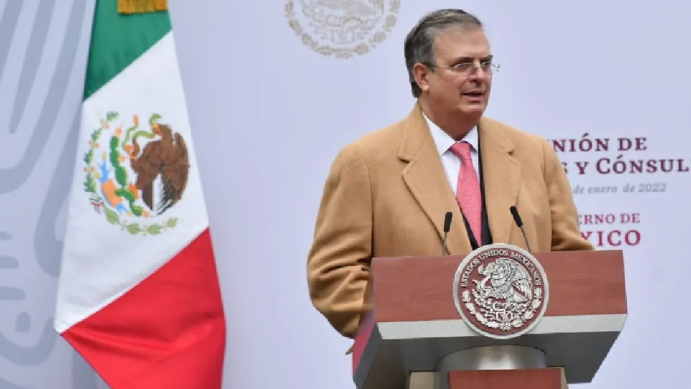 Marcelo Ebrard; titular de la Secretaría de Relaciones Exteriores