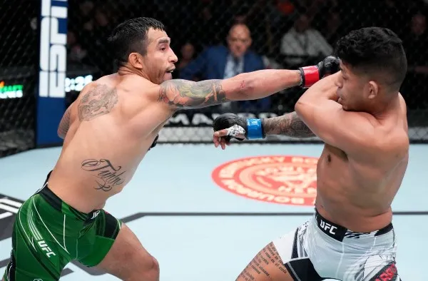 Alejandro Pérez en acción