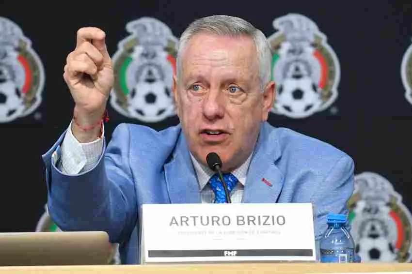 Arturo Brizio, presidente de la Comisión de Árbitros