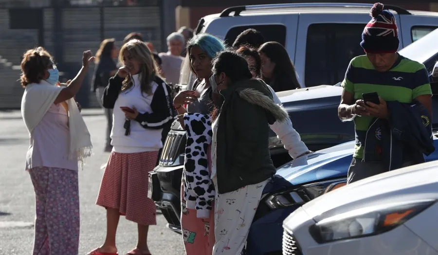 EFE El movimiento se percibió en toda la Ciudad de Mëxico