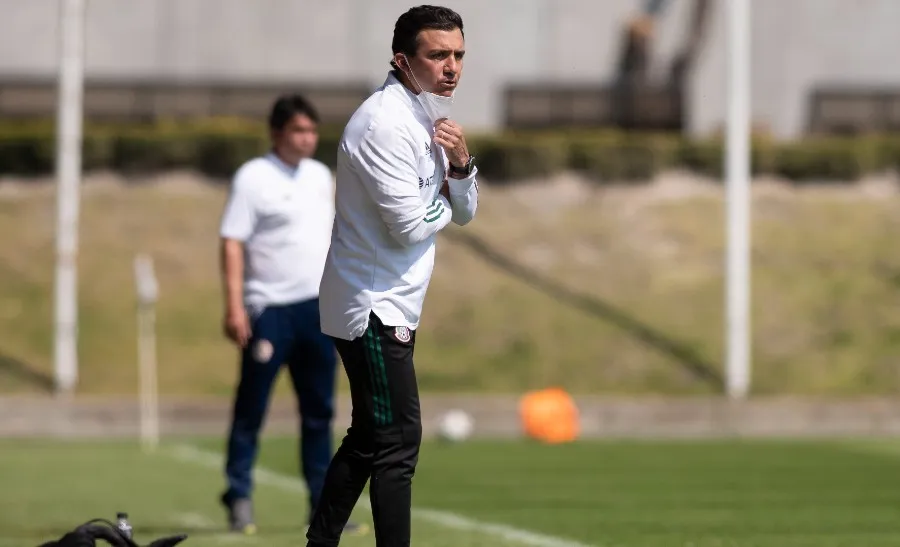 Luis Pérez en juego e la Sub 20