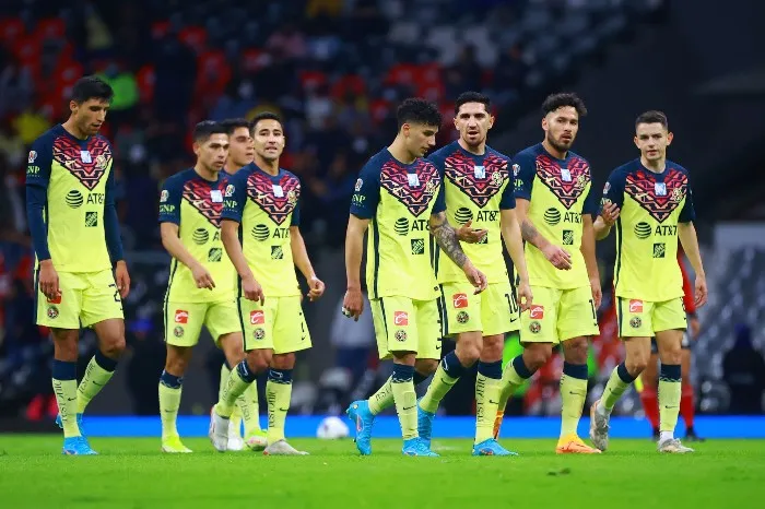 IMAGO7 Jugadores del América en el Azteca