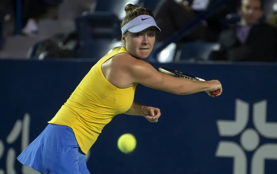 EFE Elina Svitolina en el Abierto de Monterrey