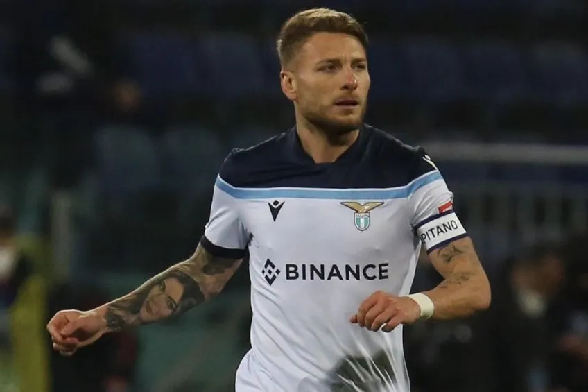 EFE Ciro Immobile durante el partido