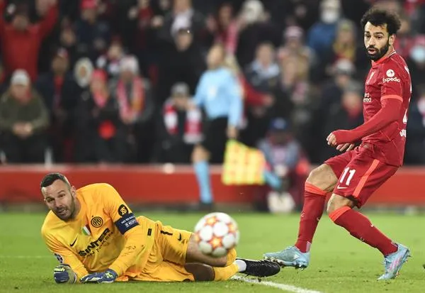 Mohamed Salah, delantero del Liverpool