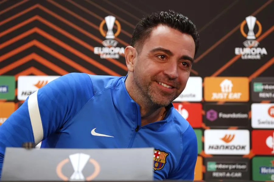 Xavi en conferencia