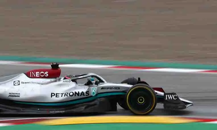 El W13, nuevo monoplaza de Mercedes