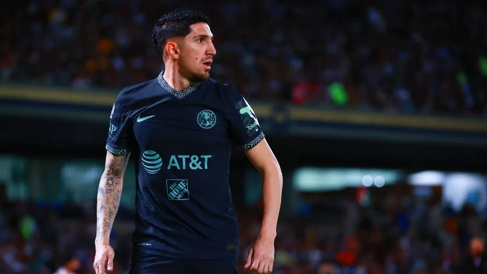 Valdés en un partido del América