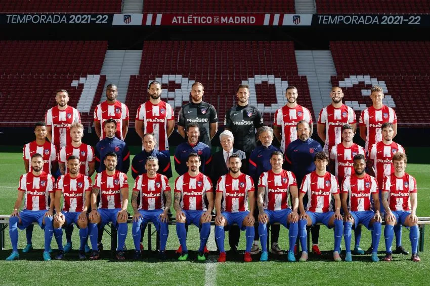 Foto oficial del Atlético de Madrid