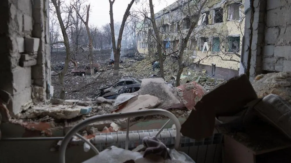 Rusia atacó un hospital de maternidad ubicado en Mariupol