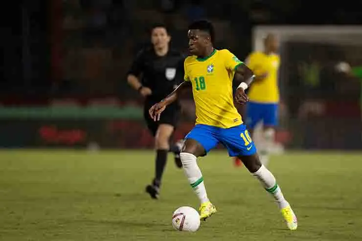 TWITTER @CBF_Futebol Vinicius Jr, delantero del Real Madrid