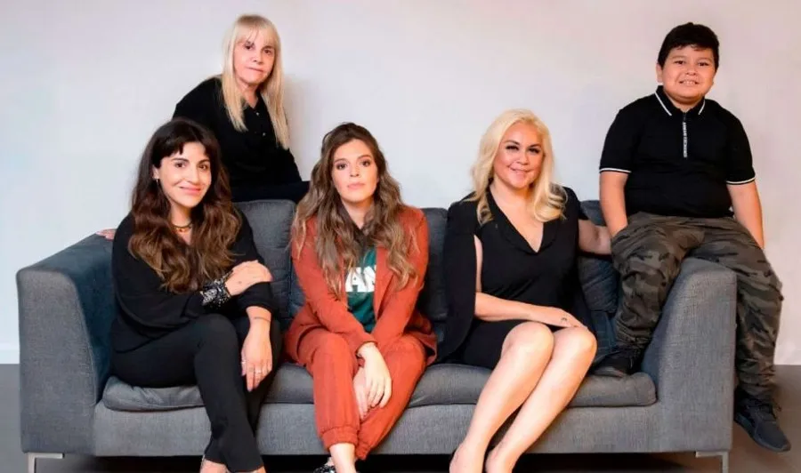 Exesposas e hijos de Maradona