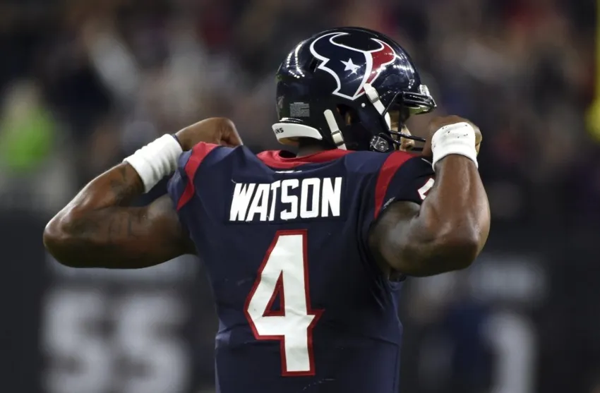 AP Deshaun Watson en un partido de los Texans