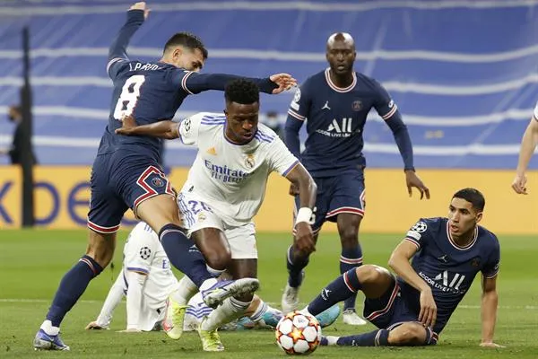 Real Madrid vs PSG en Champions