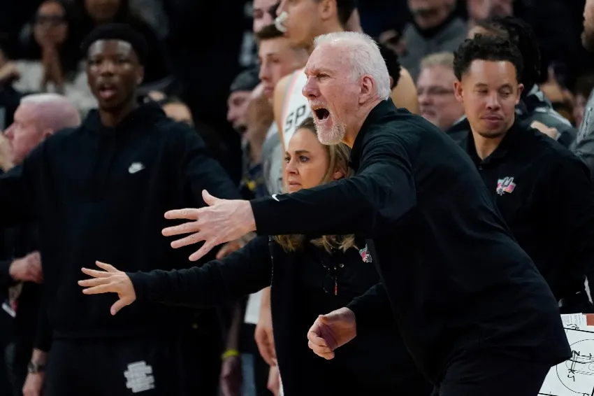 Popovich, entrenador de los Spurs