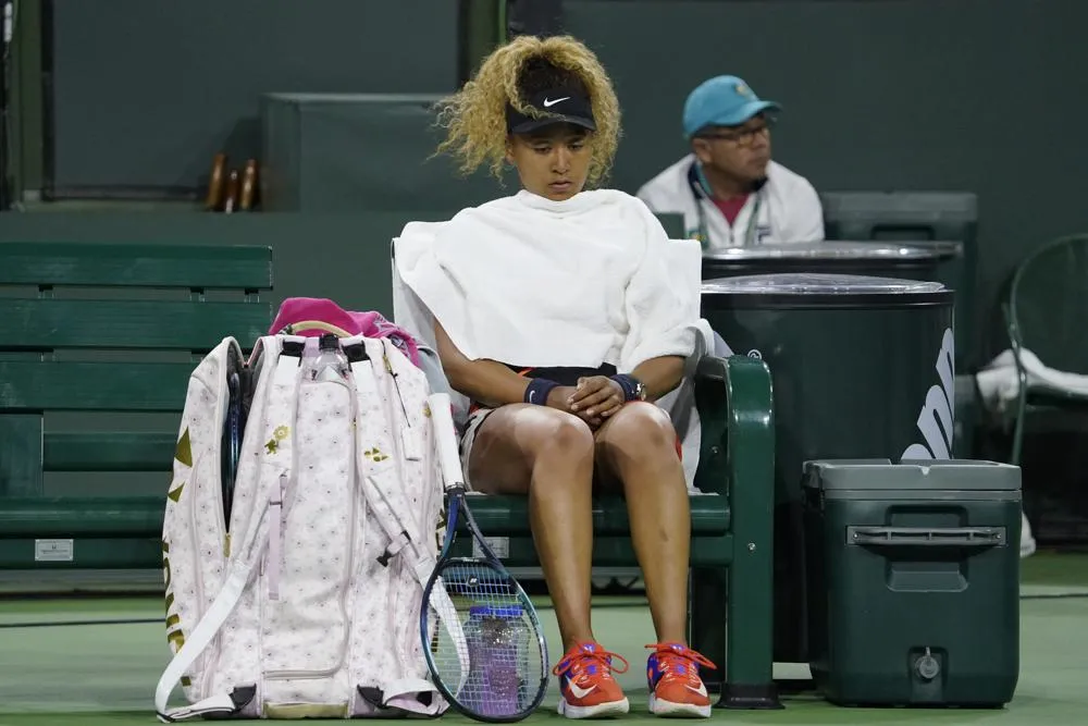 Naomi Osaka, triste tras insulto