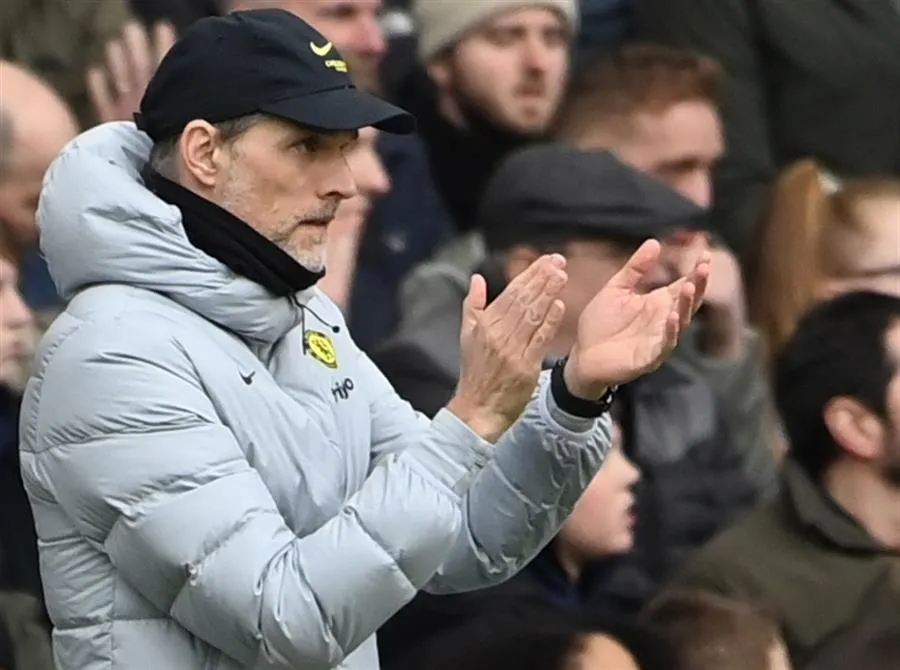 Thomas Tuchel durante un partido con el Chelsea