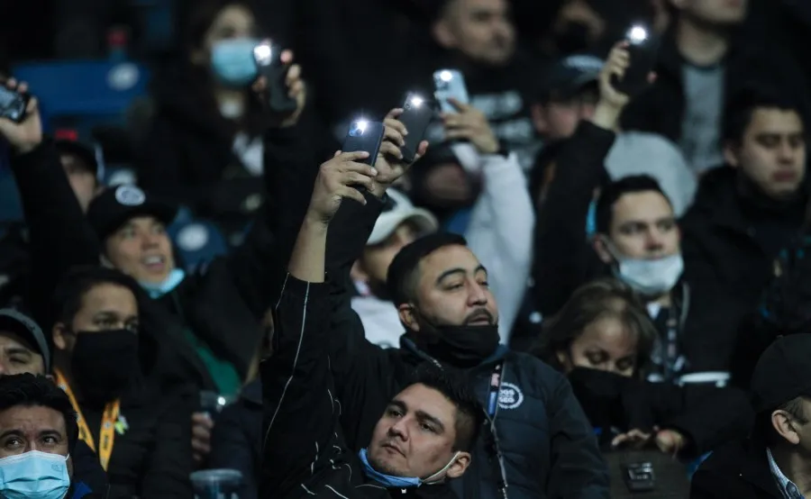 Seguidores de Rayados en juego ante Mazatlán