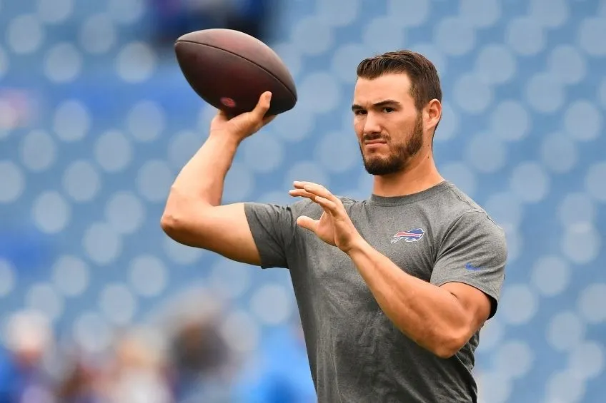 AP Trubisky previo a un partido de los Bills