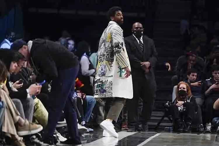 Kyrie Irving durante el partido Nets-Knicks