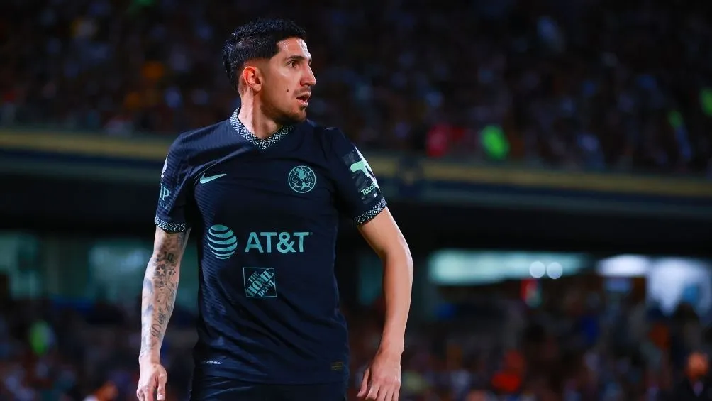 Valdés en un partido del América