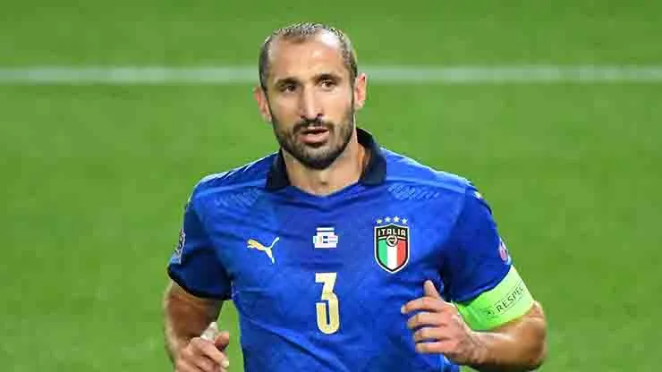 Giorgio Chiellini, capitán de la selección italiana