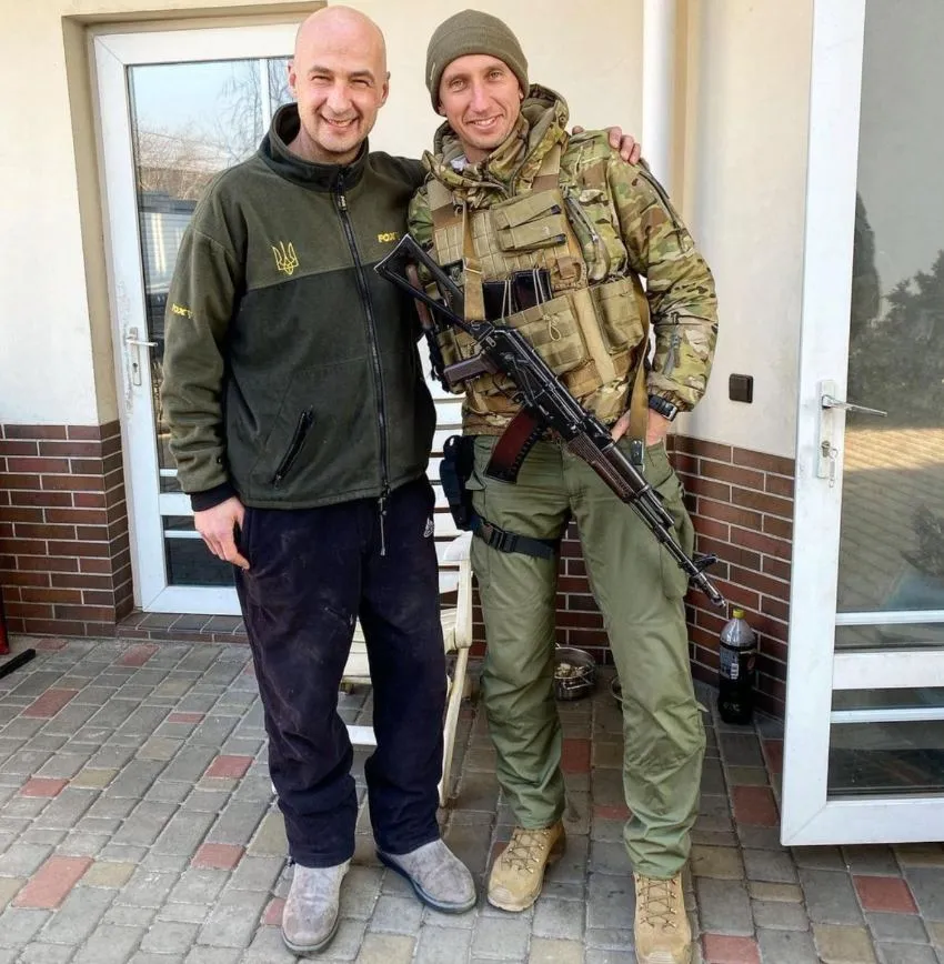 Medvedev y Stakhovsky en el campo de batalla