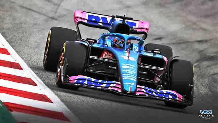El A522, el nuevo monoplaza de Alpine