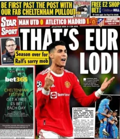 Cristiano Ronaldo, criticado por la prensa