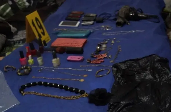 Evidencia encontrada en el domicilio de Mendoza Celis en mayo del 2021