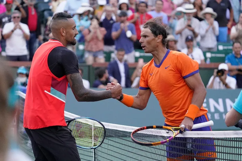 Kyrgios tras perder con Rafa Nadal