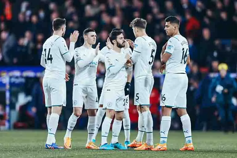 TWITTER @ManCityES Manchester City, próximo rival del Atlético en Champions