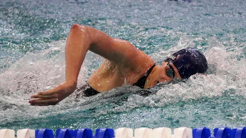 La nadadora tuvo una dura batalla contra Weyant