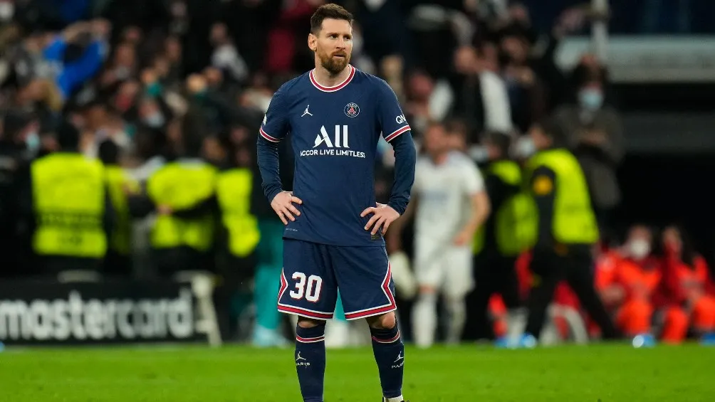 Messi disputó la Champions League con PSG. AP