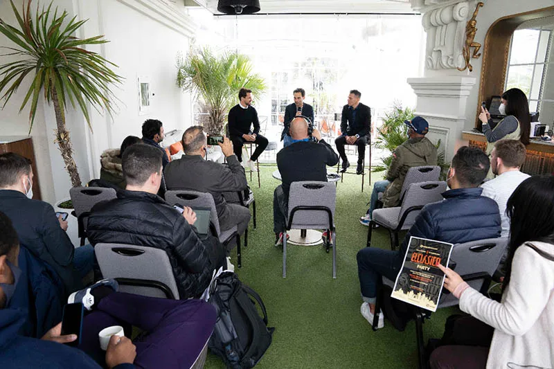 Conferencia de prensa de Javier Saviola previo al Clásico
