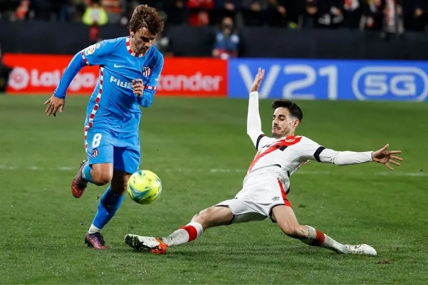 EFE Griezmann durante el partido del Atlético de Madrid