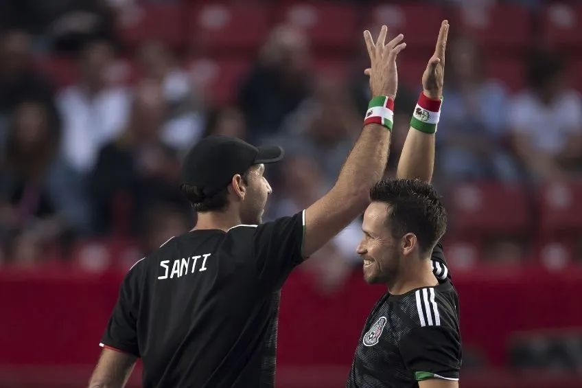 Santiago González tras un partido de tenis