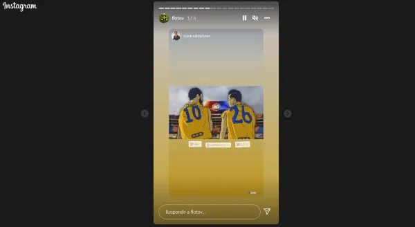 INSTAGRAM @flotov Caricatura de los franceses subida por Doehner y compartida por Thauvin