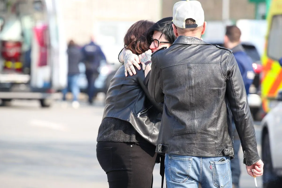 Afectados lloran por su víctimas