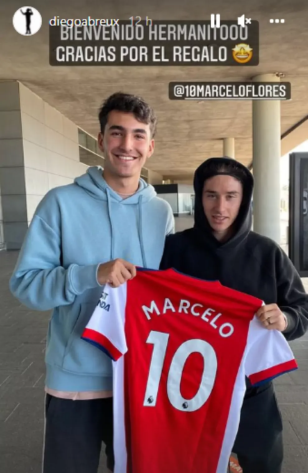 Diego Abreu y Marcelo Flores