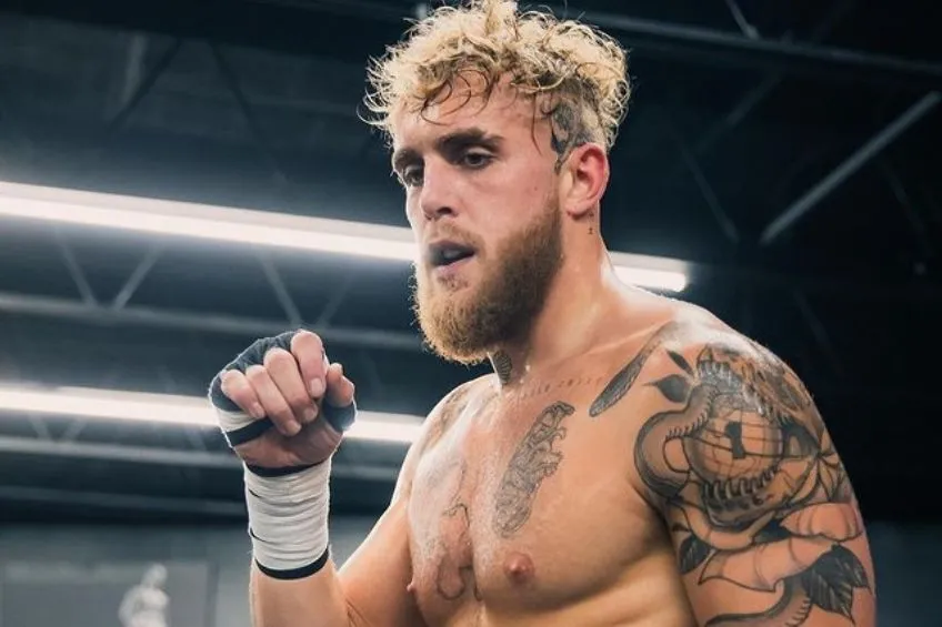 INSTAGRAM: @JakePaul Jake Paul entrenando para una pelea