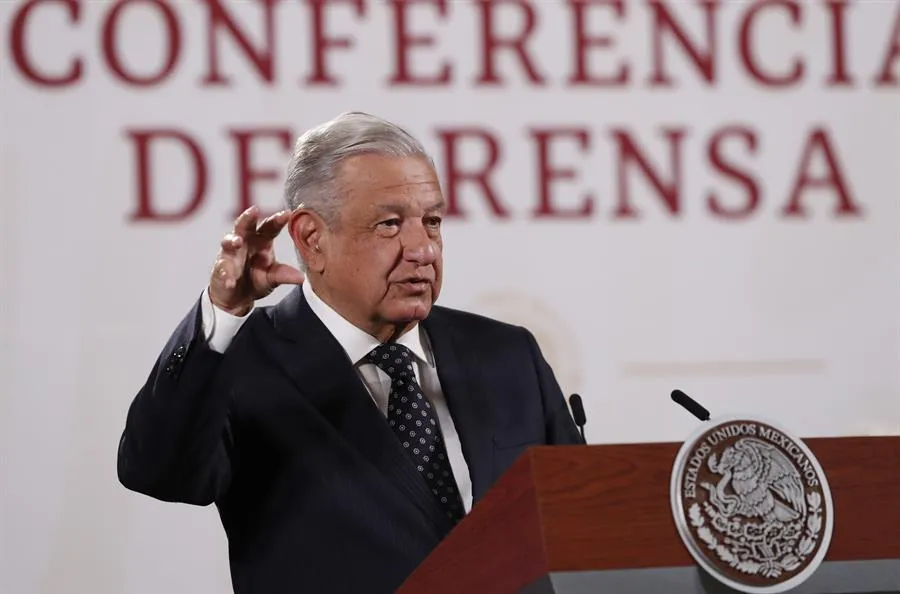 López Obrador en conferencia de prensa matutina