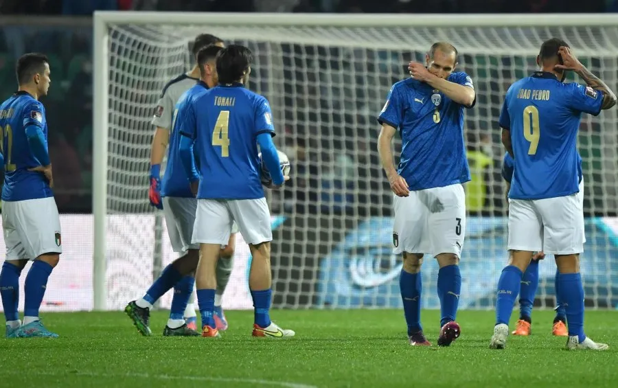 Italia cayó ante Macedonia