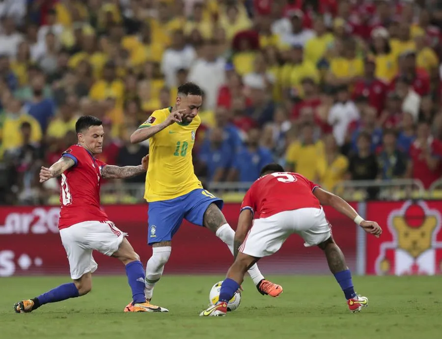 Neymar en victoria vs Chile