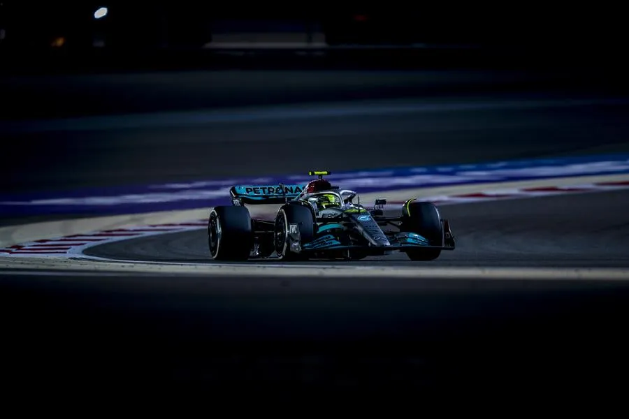 EFE Hamilton en el GP de Bahrein