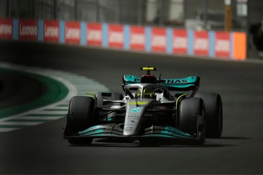 AP Lewis Hamilton durante el Gran Premio de Arabia Saudita
