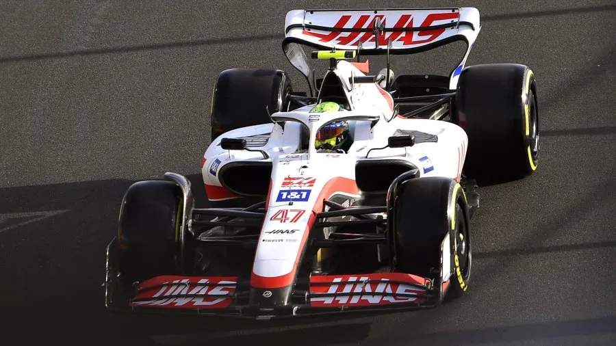 EFE Schumacher en su Haas