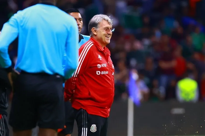 IMAGO7 Gerardo Martino en un partido de México