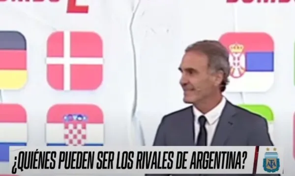 Oscar Ruggeri durante F90 de 'ESPN'