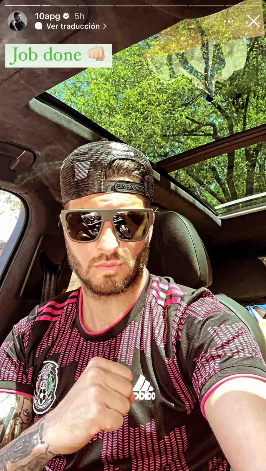 Gignac apoyando a la Selección Mexicana